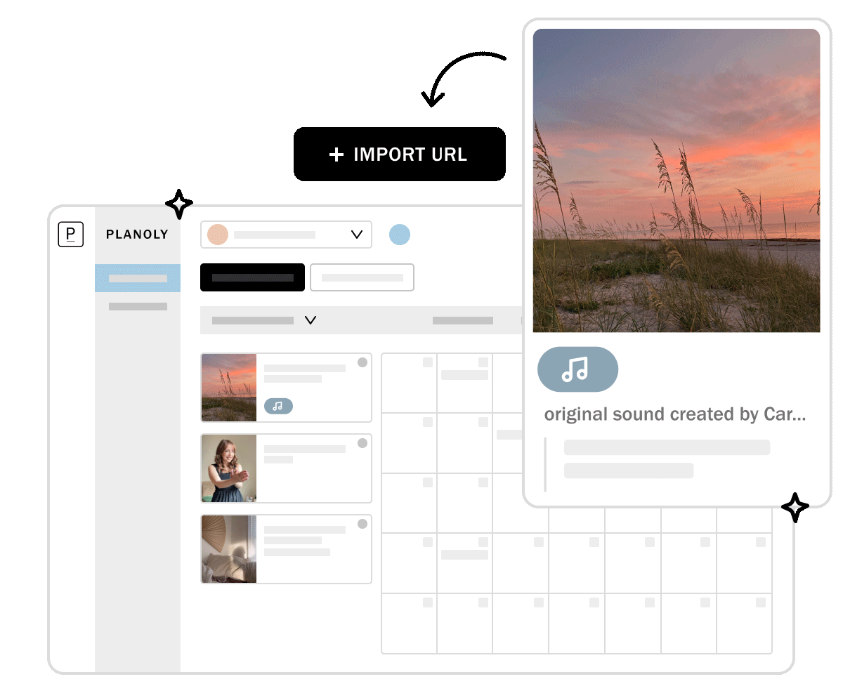 Screenshot of Planoly