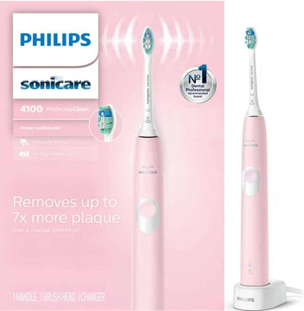Philips Sonicare ProtectiveClean 4100 Rechargeable Electric Toothbrush